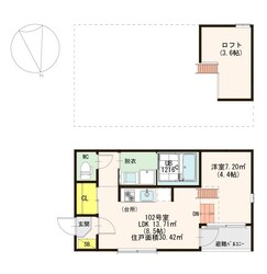 千船駅 徒歩15分 1階の物件間取画像